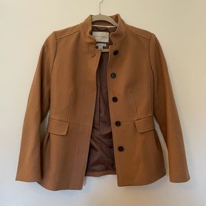 Short camel Pea Coat from Banana republic, XS